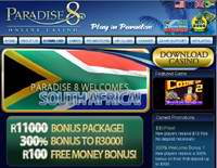 Paradise 8 Casino Screenshot