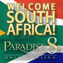 South African Players Welcome at Paradise 8 Rand Casino