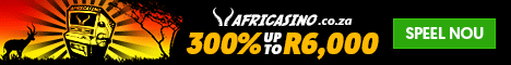 AfriCasino is available in English and Afrikaans
