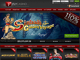 Fly Casino is a Rand Casino that offers Playtech Casino Games