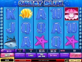 Great Blue Slot Screenshot