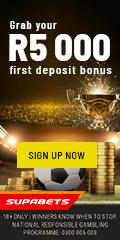Supabets is a Licensed Sportsbook and Casino in South Africa