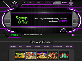 White Lotus Casino Screenshot